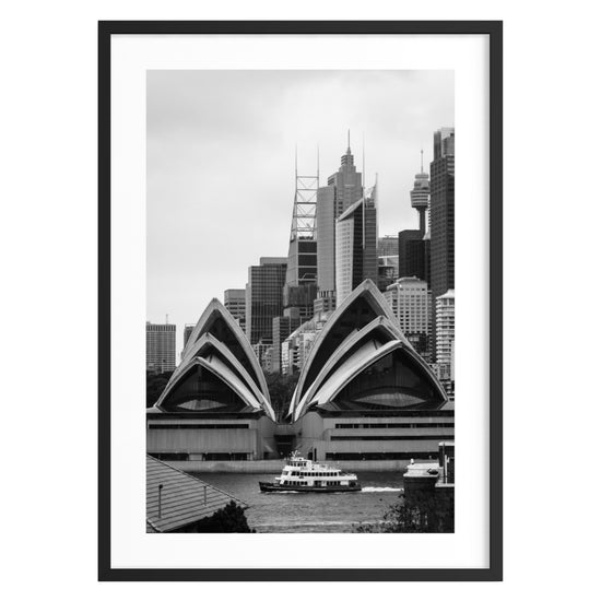 Fine art photograph of the Sydney Opera House overlooking Sydney Harbour, Sydney, Australia.
