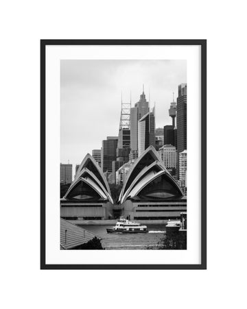 Fine art photograph of the Sydney Opera House overlooking Sydney Harbour, Sydney, Australia.