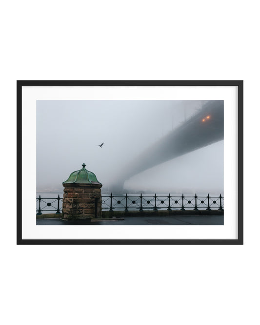 Misty Sydney Harbour