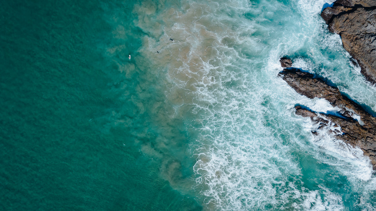 Aerial print of Noosa Queensland