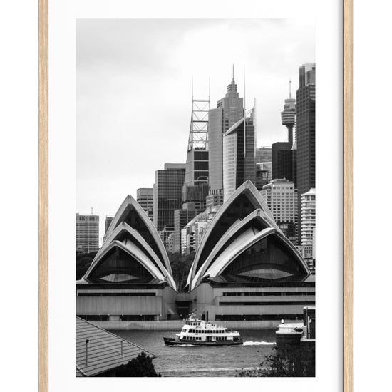 Fine art photograph of the Sydney Opera House overlooking Sydney Harbour, Sydney, Australia.