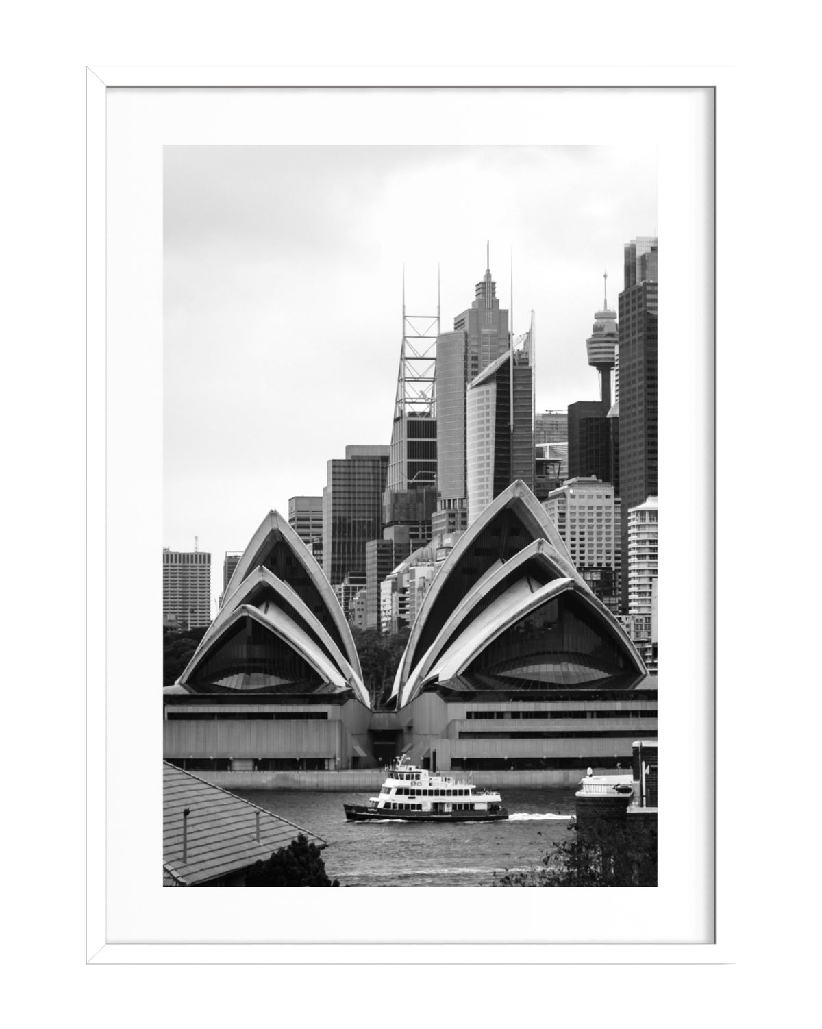 Fine art photograph of the Sydney Opera House overlooking Sydney Harbour, Sydney, Australia.